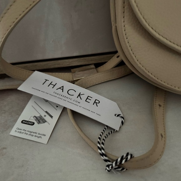 Thacker Taylor Pebbled Leather Crossbody Bag, NWT, New, Excellent condition - Picture 3 of 9